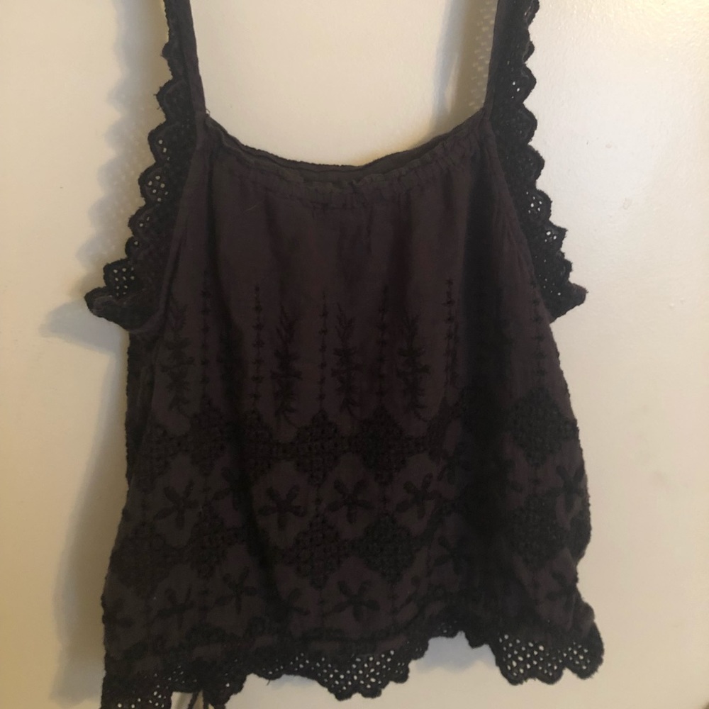 [2 for 10] American Eagle Lace Crops Top
